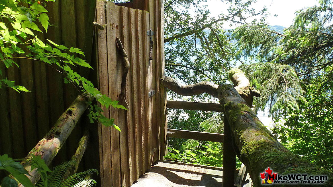 The West Coast Trail Thrasher Cove Outhouse View