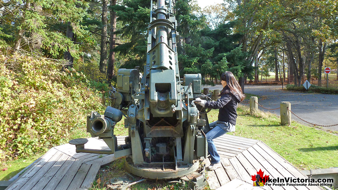 Fort Rodd Hill AntiAircraft Gun