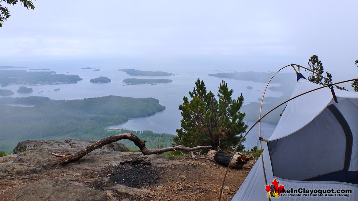 Lone Cone Tent View