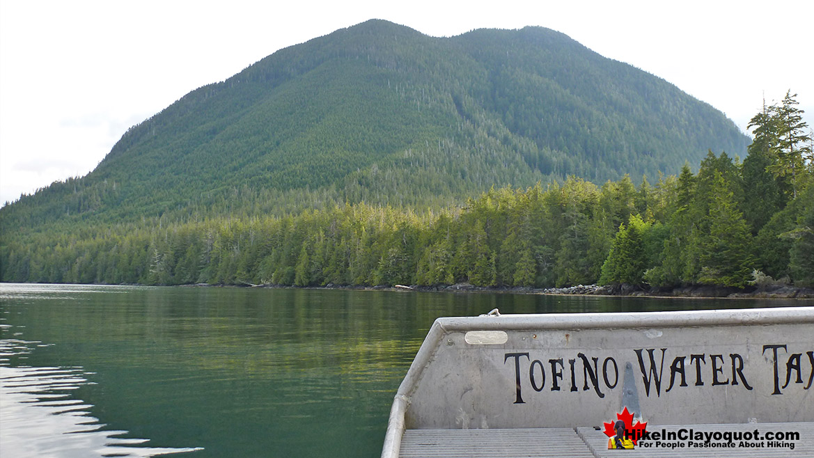 Water Taxi View of Lone Cone