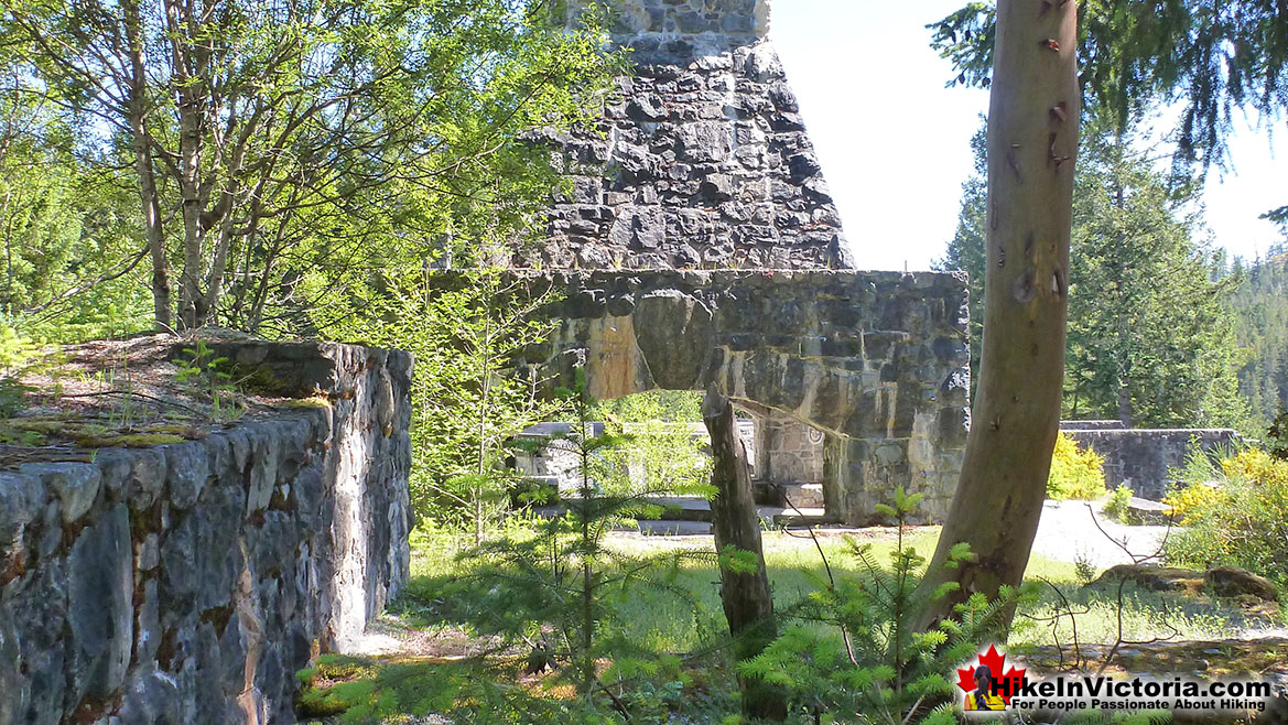 Sooke Potholes Fireplace Ruin